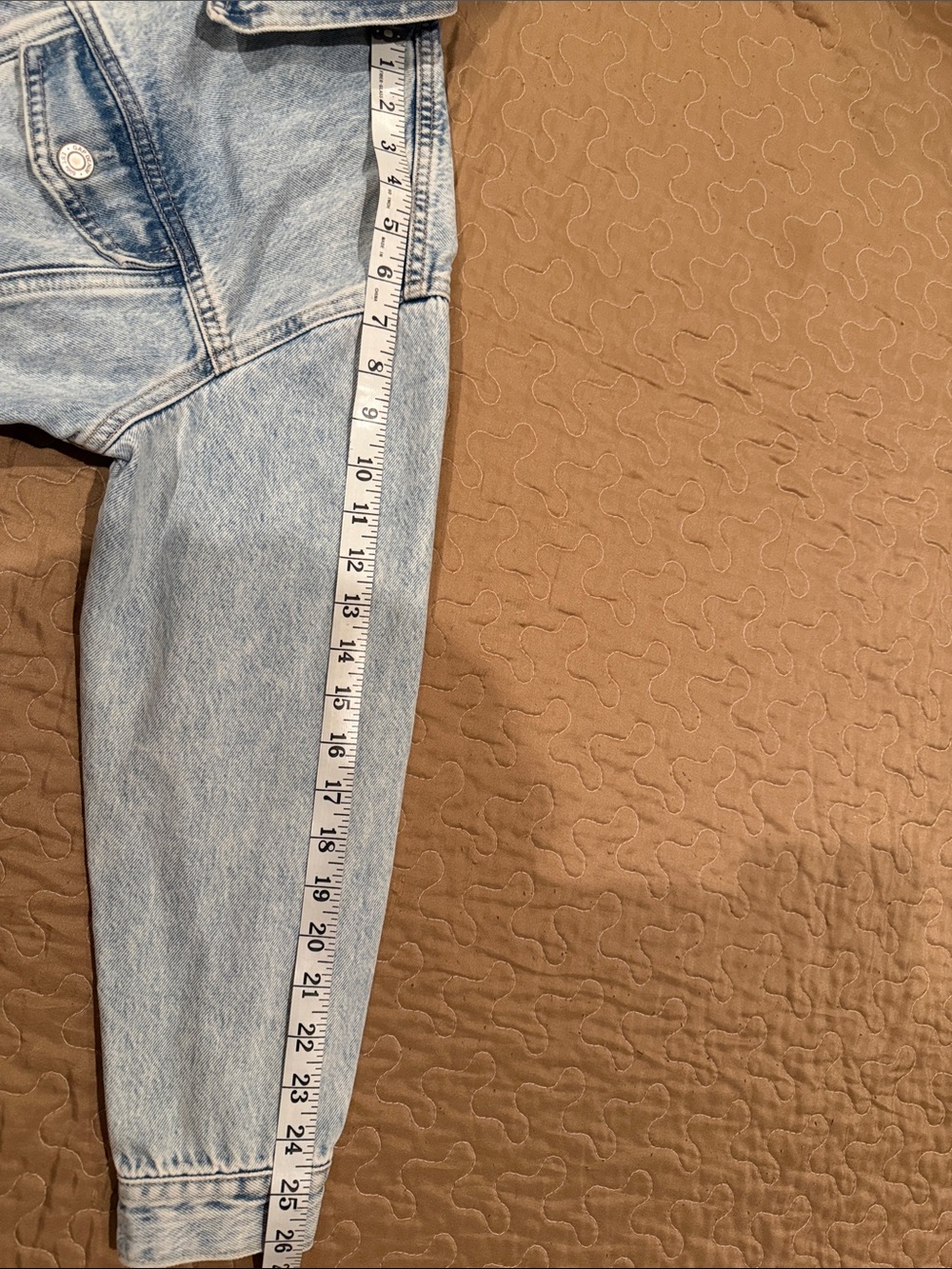 GAP Faded Blue Denim Jacket - Picture 9 of 10